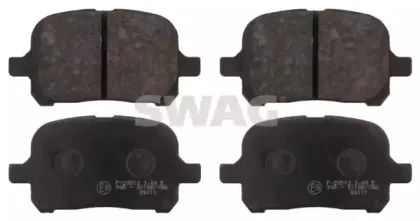 81 91 6724 SWAG Комплект тормозных колодок, дисковый тормоз